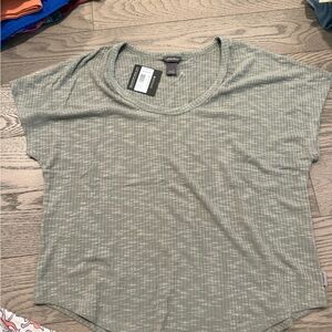 Eddie Bauer Olive Short Sleeve Tee